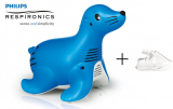Inhalátor Philips Respironics Sami the Seal + Dospelá maska ZDARMA