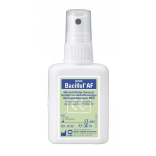Bacillol® AF, 50 ml - Alkoholový prípravok na rýchlu dezinfekciu plôch